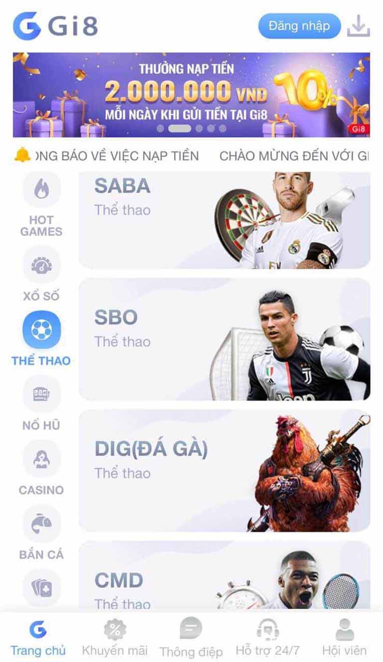 Sân Chơi Cá Cược Bóng Đá Gi8