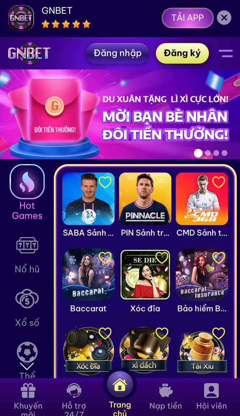 Trang Cá Cược Bóng Đá GnBET