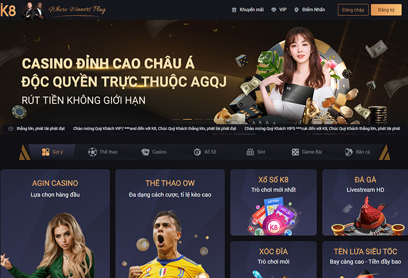 Đánh giá nhà cái K8 khách quan nhất từ cảm nhận người chơi