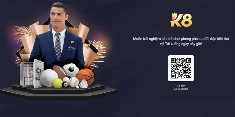 Hướng dẫn cách tải app K8 siêu đơn giản cho điện thoại