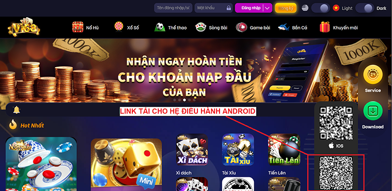 Hướng dẫn cách tải app Vi68 về điện thoại cho người mới