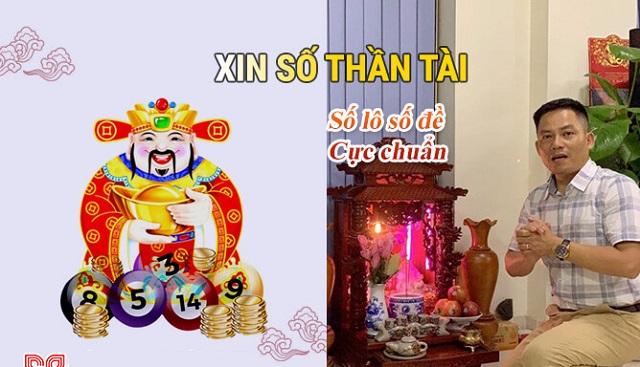 Xin số đề ở bàn thờ Ông Địa bằng trứng gà