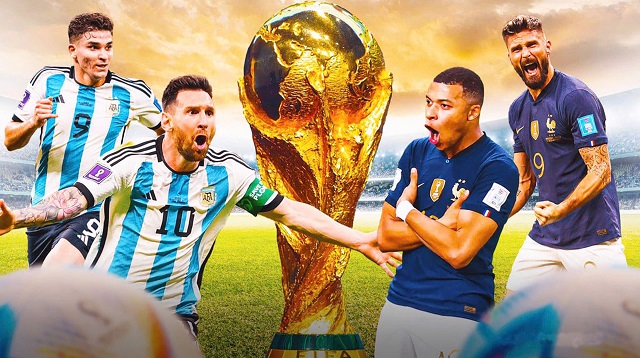 Trận đấu nghẹt thở giữa Argentina và Pháp trong World Cup 2022
