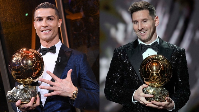 Người có nhiều quả bóng vàng nhất là ai? Ronaldo hay Messi?