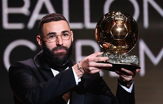 Danh hiệu cao quý Ballon d’Or 2022 thuộc về Karim Benzema Danh hiệu cao quý Ballon d’Or 2022 thuộc về Karim Benzema