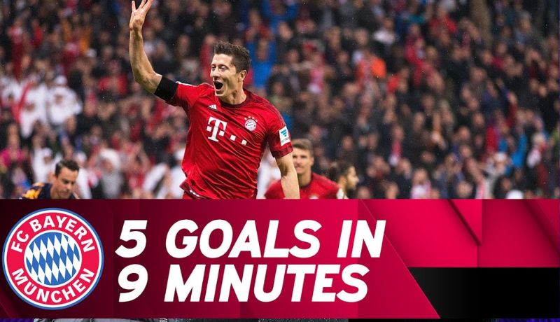 Kỷ lục cầu thủ 9 phút ghi 5 bàn: Kỷ lục không tưởng của Lewandowski