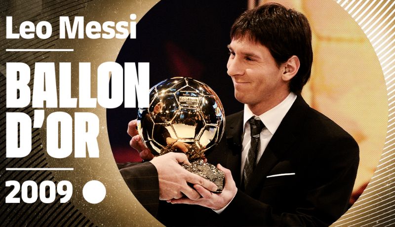 Messi giành Quả Bóng Vàng và những kỷ lục chưa từng có