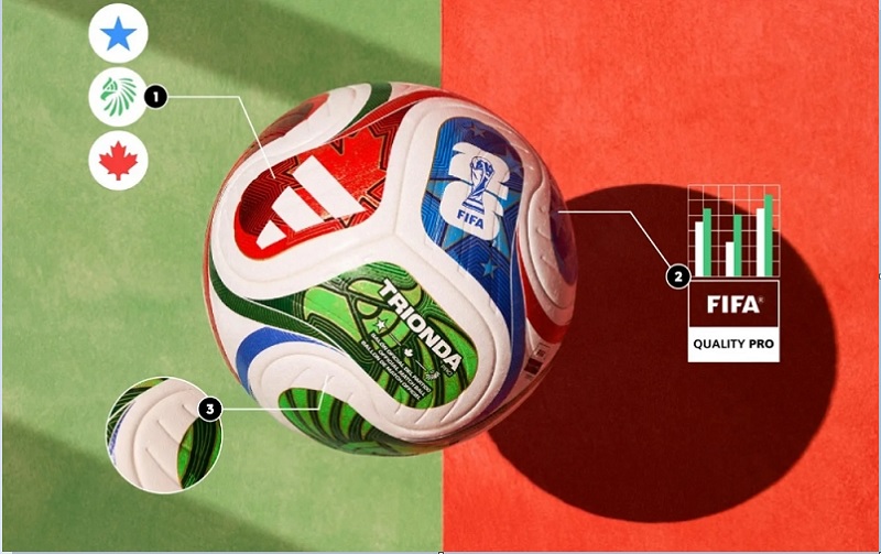 Thiết kế mang dấu ấn World Cup 2026