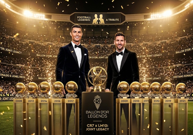 Cuộc đua song mã lịch sử giữa Ronaldo và Messi tại Ballon d'Or