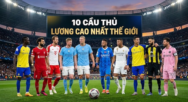 Lương của các cầu thủ bị ảnh hưởng bởi nhiều yếu tố khác trên thị trường Lương của các cầu thủ bị ảnh hưởng bởi nhiều yếu tố khác trên thị trường