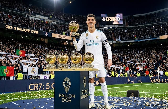Ronaldo và hành trình 5 lần giành quả bóng vàng